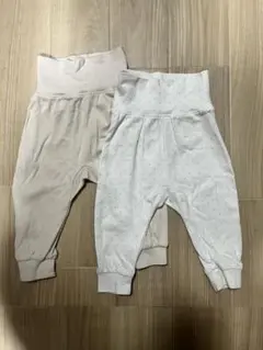 H&M ベビーパンツ　ボトムス　6-9ヶ月　コットン100%