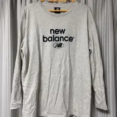 new balance 長袖カットソー L グレーのサムネイル