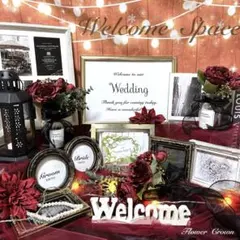 ウェルカムスペースセット 結婚式 まとめ売り 造花 ブライダル