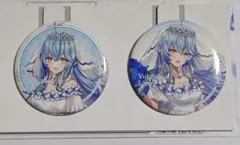 一番くじ wedding dress style 缶バッジ 雪花ラミィ 通常