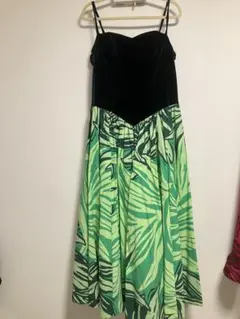 美品 フラダンス衣装 ベロアドレス CC FASHIONS ボルドー ワンピース
