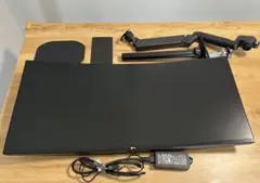 LG 34WP60C-B 34型曲面モニター+Futtest PCモニターアーム LG 34WP60C-B 34型曲面モニター+Futtest PCモニターアーム - メルカリ