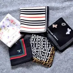 大判ハンカチ　BURBERRY　GIVENCHY　HANAE MORI　他