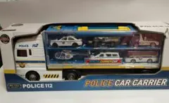 ミカ　ポリス ミニカーキャリア ミニカー6台付き