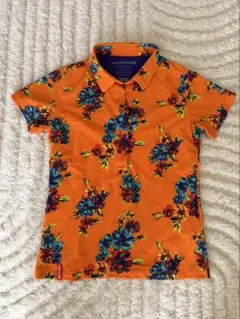 le coq sportif フラワープリントシャツ Mサイズ