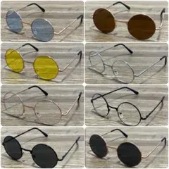 お洒落✨ サングラス トレンド 丸サングラス 丸型 丸メガネ  オシャレ