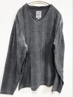 Louis Chavlon グレー Vネック LL