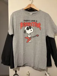 Snoopy PARTY LIKE A ROCKSTAR Tシャツ スヌーピー