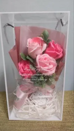 ソープフラワー花束アレンジメント