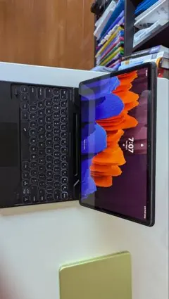 美品 Samsung Galaxy Tab S7 ブルー純正アクセサリーセット - メルカリ