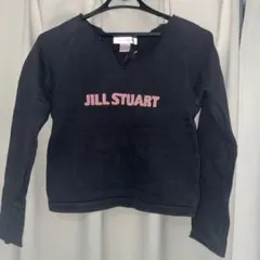 JILL STUART トレーナー ブラック 星刺繍　Sサイズ