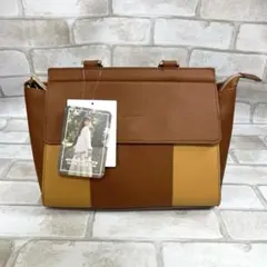 スザンヌ しまむら スザンヌコラボ 2way バッグ ブラウン 完売品