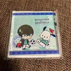 ブルーロック　サンリオ　アクリルブロック　糸師凛　ポチャッコ