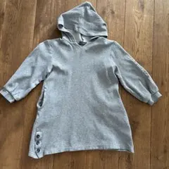 BeBe フード付きワンピース 120cm