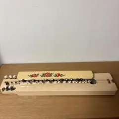쇼와 레트로 다이쇼 고토 꽃 무늬 무늬 현악기 본체 디스플레이 용