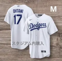 大谷 17ドジャース リミテッド レプリカユニフォーム ホワイト XL タグ