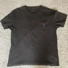 ポロ ラルフローレン ワンポケットTシャツ　ブラックのサムネイル