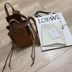 ロゴストラップは付属致しませんLOEWE ロエベ ハンモック スモール ロゴストラップは付属致しませんLOEWE ロエベ ハンモック スモール