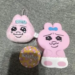 おぱんちゅうさぎ 韓国 フェイスマスコット　シリコンポーチ