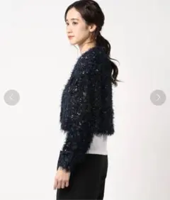FURFUR ミックスハンドカーディガンのサムネイル