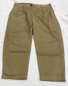 m39 THE SHOP TK メンズ チノパン ベージュ タック入り XLのサムネイル