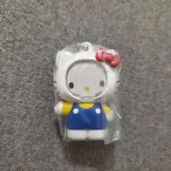 【新品】ハローキティ　フォトフレームマスコット　キーホルダー　ボールチェーン付き