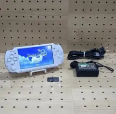 【動作確認済み】PSP3000 本体 パールホワイト（付属品あり）【特典付き】