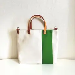 ハンドメイド／8号帆布ミニバッグ　No. 2602