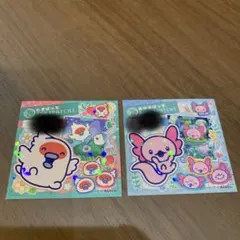 たまごっちパラダイス 早期購入特典ステッカー 2枚セット(非売品、コード未使用)