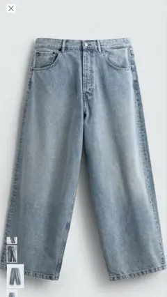ZARA エクストラバギーフィットジーンズ　28インチ