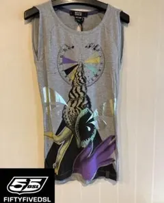 新品タグ付☆ 55DSL ディーゼル Tシャツ　袖なし　カットソー　美品