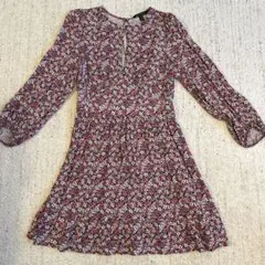 BANANA REPUBLIC フラワープリント ミニワンピース