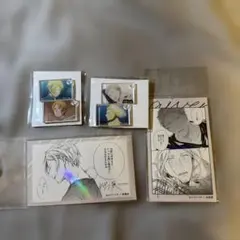 ギヴン展　アクリルキーホルダー　ステッカー　秋彦　春樹