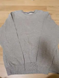 FRUIT OF THE LOOM グレー スウェット Lサイズ 無地 オーバー