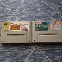 【スーパーファミコンソフト ２本セット】