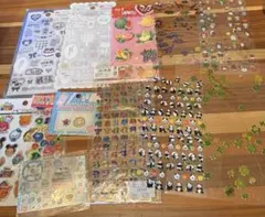 クローバーツムツムフルーツ推し活まとめ売りパンダアルファベットディズニーシール