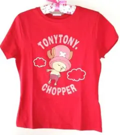 トニートニー・チョッパー Tシャツ Mサイズ 赤（美品）