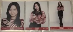 乃木坂46 生写真 42ndSG アンダーライブ ロック 金川紗耶 3種コンプ