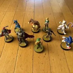 amiiboまとめ売り】アミーボ マリオ フォックス アオリ オクトリング