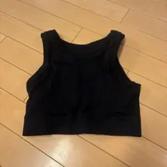 GU ACTIVE ブラック スポーツブラ Sサイズ