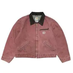 Carhartt デトロイトジャケット VRS ローズサーモンピンク 2025年最新】Carhartt ジャケット ピンクの人気アイテム - メルカリ