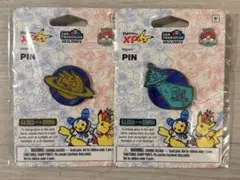 WCS2026】ポケモンXP ピカチュウ リザードン ピンズ 2個 - メルカリ