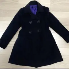 早い者勝ち アウター ブラック ロングコート