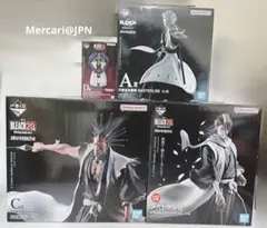 【未開封】 BLEACH 一番くじ 朽木白哉 更木剣八 日番谷冬獅郎 フィギュア