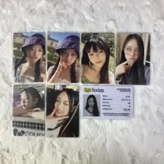NewJeans bluebook ハニ トレカ