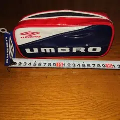 UMBRO 筆箱 赤・青・白
