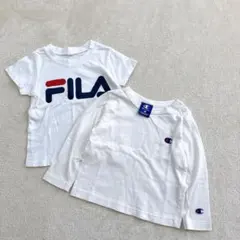 FILA フィラ 半袖 チャンピョンChampion 長袖カットソー　2枚セット