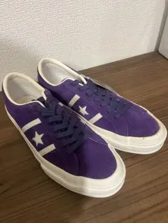 CONVERSE STAR&BARS SUEDE パープル テンダーロイン