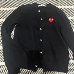PLAY COMME des GARCONS カーディガン ブラック L