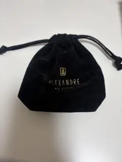 ALEXANDRE DE PARIS 巾着 ポーチ ブラックのサムネイル